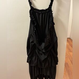 Black gothic dress